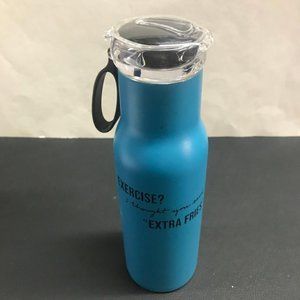 The Cellar 18-Oz. Stainless Steel Blue Tumbler